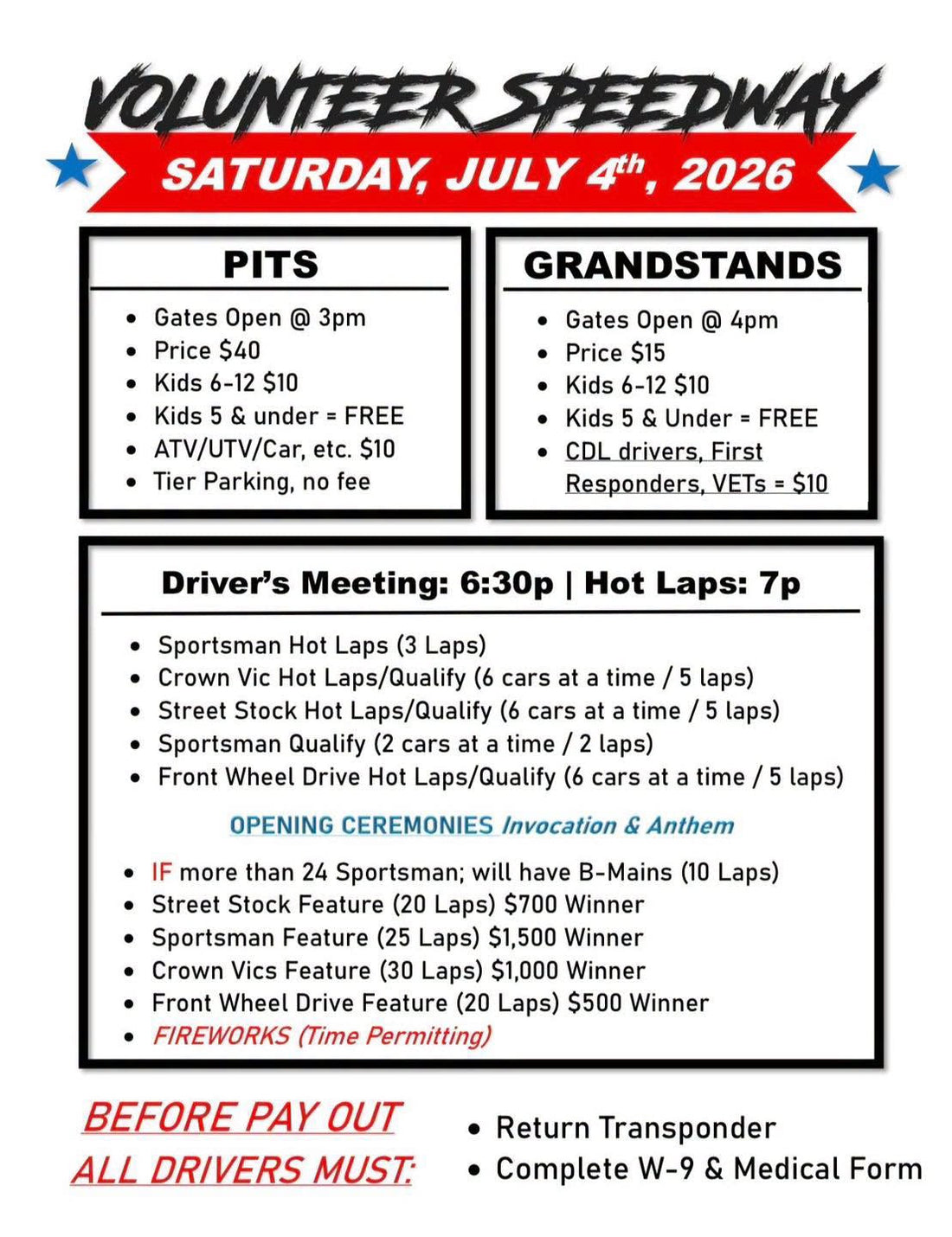 Independence Day Celebration Information at The Gap