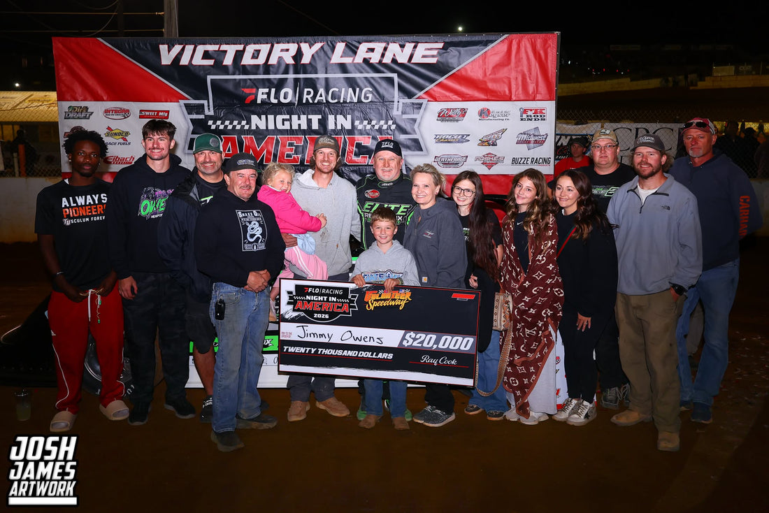 Jimmy Owens Banks $20,000 in Dramatic Fashion at Volunteer Speedway