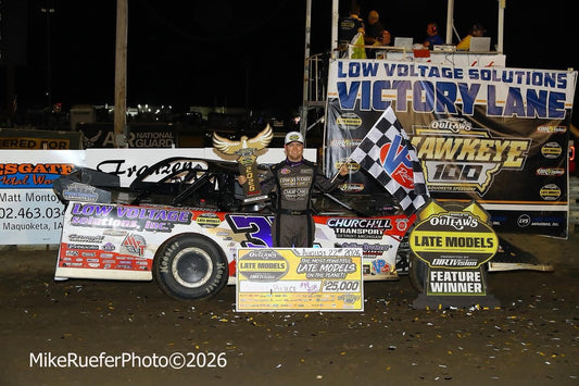 Bobby Pierce Wins Record 19th World of Outlaws Series Victory of Season!