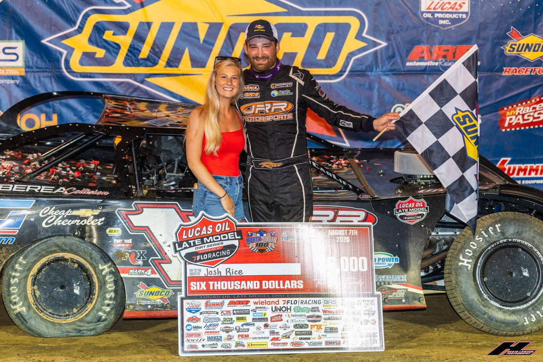 Josh Rice Turns Back Lucas Oil Foes to Win North/South 100 Prelim