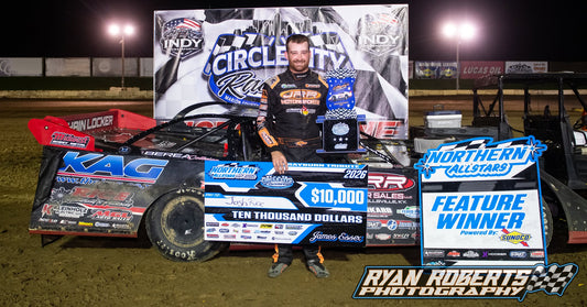 Josh Rice Wins C.J. Rayburn Tribute Race at Circle City Raceway