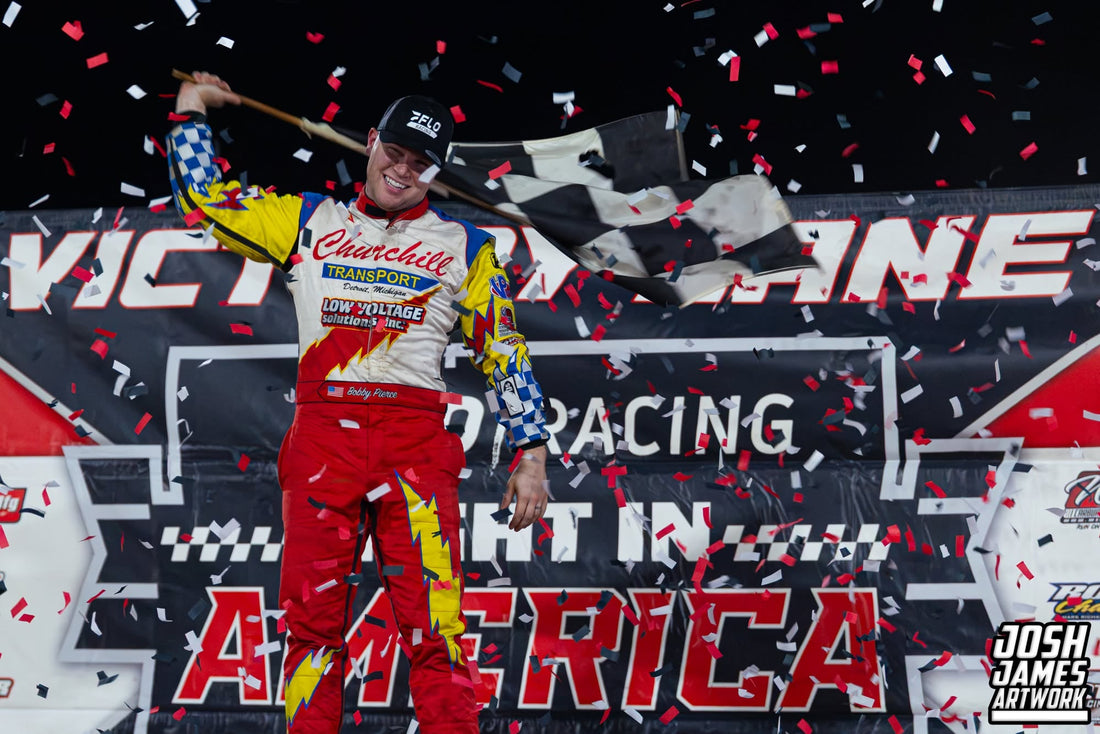 Bobby Pierce Beats FloRacing Foes for $20,000 Windfall in Indiana