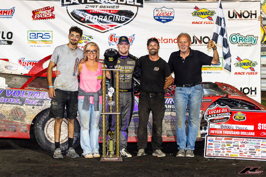 Bobby Pierce Takes Adams County Speedway Checkers for $15,000