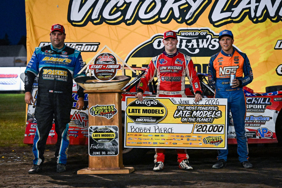 Bobby Pierce Sweeps WOOLMS Northern Swing with Norman County Victory!