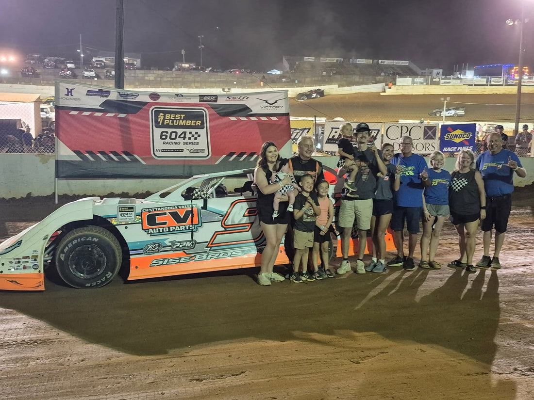 Zach Sise Wins from Seventh in Best Plumber 604 Series Visit