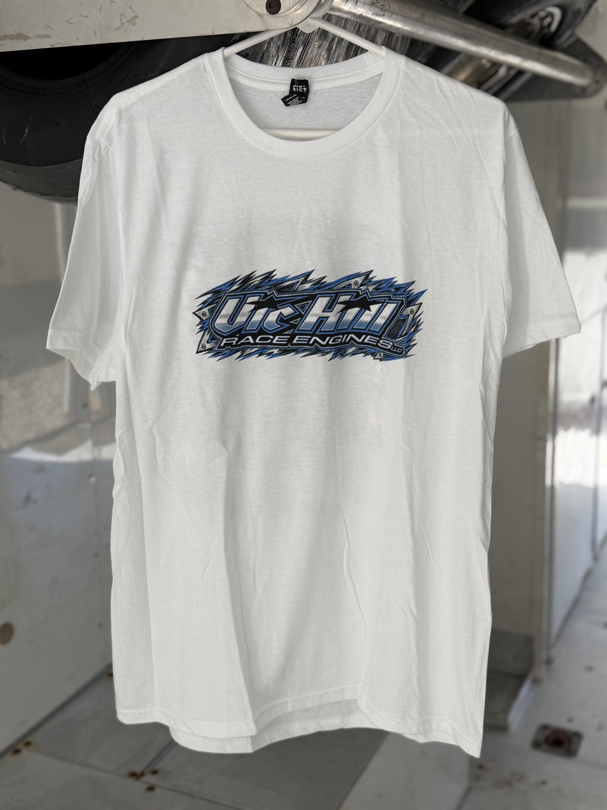 White "1 Hill of a Ride" Adult Short Sleeve T-Shirt