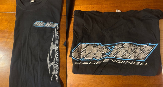 Black Vic Hill Race Engines Distressed Tribal Short Sleeve Shirt