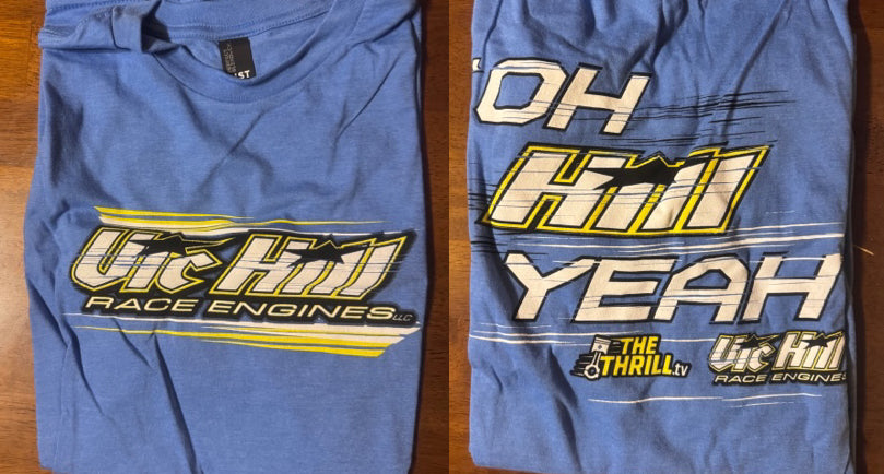 Blue "Oh Hill Yeah" Short Sleeve Shirt